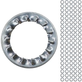 16mm M16 Internal Shake Proof Washers Lock Bolt Washer Serrated Teeth 100pk