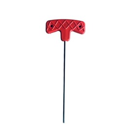 Swimcare Allen Hex Wrench with Plastic Handle | Easy Anchor Management Tool for Pool Safety Covers | T-Handle Hexagonal Stock Bolt Wrench Red Color | Ideal for Swimming Pool Safety Covers (Pack of 1)