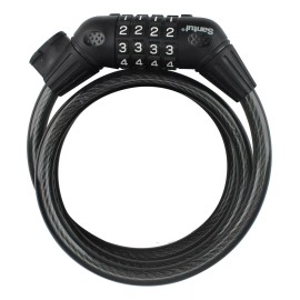 Santul Candado De Cable Espiral 3/8 X 150 De Combinación