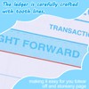 Humyoun Disbursement Journal 10 x 8.5 Inches Expense Ledger Cash