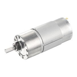 DMiotech 12V 267RPM Rated Torque 0.17 Output Shaft Length 15mm Micro DC Speed Reduction Motor Mini Metal Gearbox Motor for RC Car Robot Model DIY RC Toys Engine