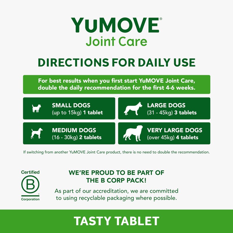 Lintbells | YuMOVE Adult Dog | Hip and Joint Supplement