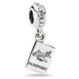'Pandora's Travel Passport Dangle Charm