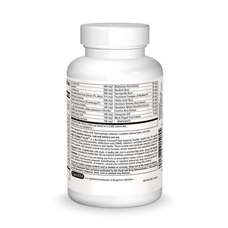 SOURCE NATURALS Skin Eternal Plus Tablet, 30 Count