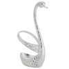 Stainless Steel Spoon Tableware Kit with Zinc Alloy Swan Shape