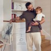 Kinderkraft DINNLY, Foldable highchair, Easy Tool-Free Setup, Comfortable Easy-Clean Insert,