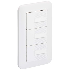 Panasonic Cosmo Wide Embedded Name Triple Switch B WTP50613WP [Genuine Packaging Product] White