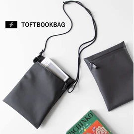 Asobose tf-v231 TOFT BOOKBAG Waterproof Pouch, Book Pouch, Book, Gadgets, Storage, Black (no shoulder straps)
