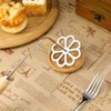 Luxshiny Rosette Set Rosette Waffle Maker Frying Snack Pastry Mold
