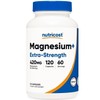 Nutricost Magnesium+ Extra Strength, 420mg per serving, 120 capsules