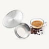 Espresso Reusable Pod Coffee Capsules for Senseo HD7801,Stainless Steel Phillips