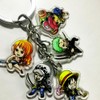 One Piece Keychain, Anime Figure Roronoa Zoro Luffy Keychains Anime