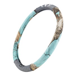 Realtree Steering Wheel Covers for Car, Truck, and SUV, Durable Camo Steering Wheel Covers, Realtree Edge Colors (Seaglass)