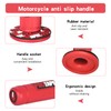 KYSUN 1 Pair Rubber Handlebar for Motorcycle, 22mm/24mm Motorcycle Handlebar