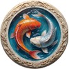 3D Wooden Puzzle for Adults – Koi Fish Yin Yang