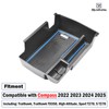 RUNROAD Center Console Organizer Tray Compatible with Jeep Compass 2022-2025