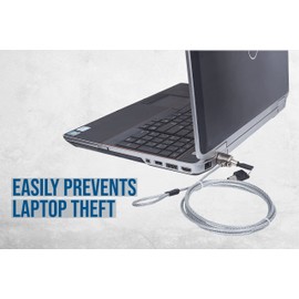 Manhattan ACCITL3580 Candado de Seguridad 440271 - Plata, Candado