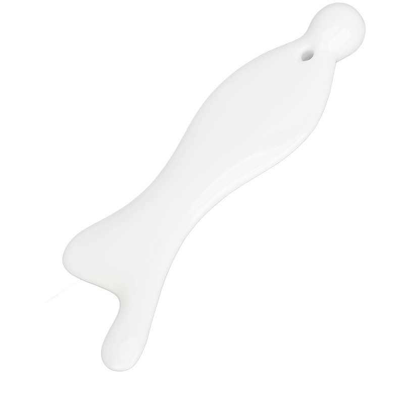 Facial Massager Gua Sha Tool Ceramic Reduce Puffiness Face Sculpting