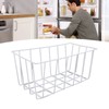 Freezer Storage Basket Refrigerator Divider Organizer Bin Metal Wire Separation