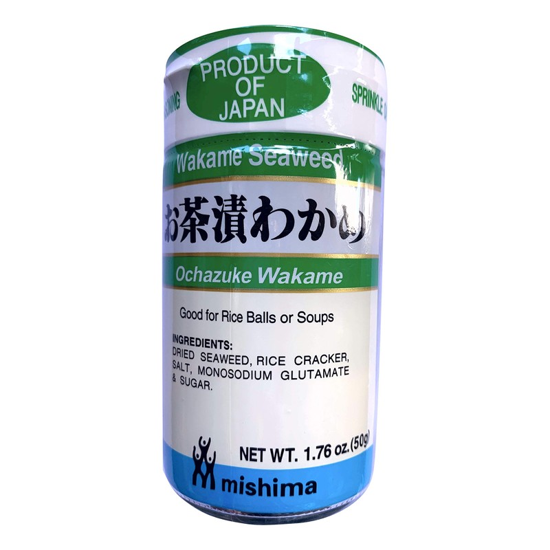Mishima Ochazuke Wakame Seaweed and Rice Cracker Furikake Mix