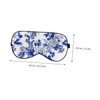 Ipetboom Elegant Eye Mask Soft Sleeping Blindfold for Travel Home