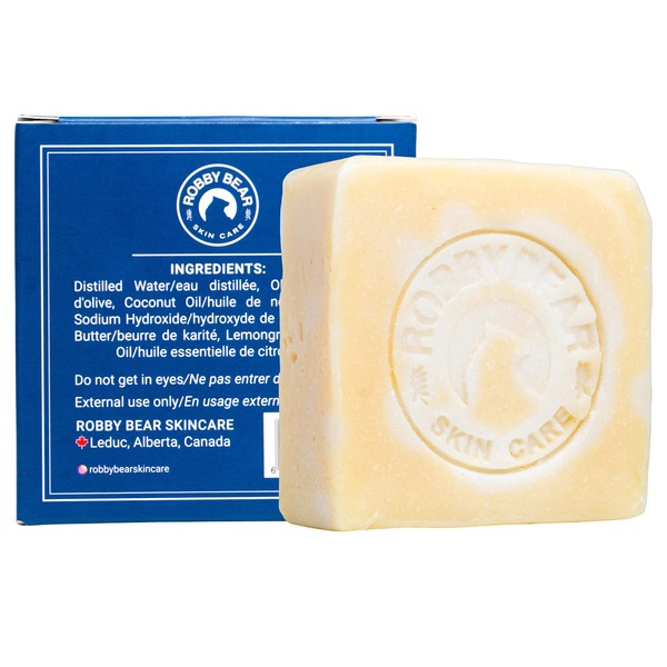 Robby Bear Skin Care Handcrafted Soap Bar - Scented with