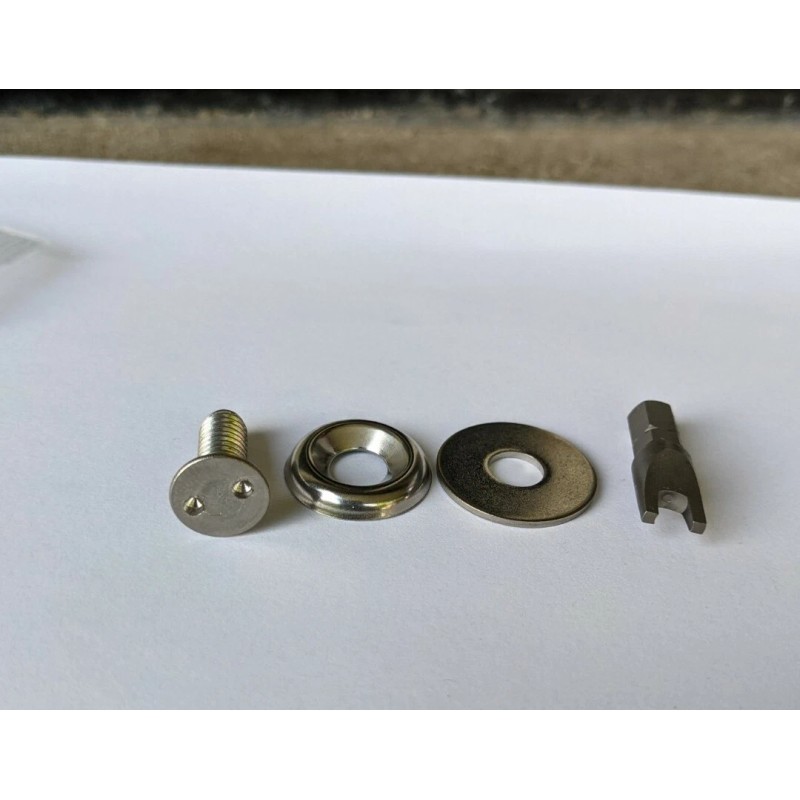 USA Motorcycle Anti Theft Seat Bolt Stainless Steel Harley Fender