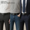 Winston Hide Men's Leather Ratchet Belt – Adjustable Belts for