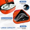 JELUTAR Drawstring Backpack Gym Bag with Shoes Compartment for Soccer,