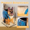 Upriver German Shepherd Pen Holder for Desk, Cute Dog Resin