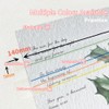 960Pcs Removable Long Strips Page Markers Underline Highlight Strips Clear