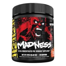 Suplemento En Polvo Mutant Madness Sabor Peach Mango De 225g