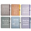 Hopton Thank You Gifts for Employees, 6 Pcs Inspirational Notebooks