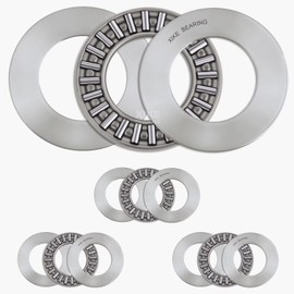XIKE 4 Pcs NTA1828/TC1828+2TWA Thrust Needle Roller Bearings 1-1/8"x1-3/4 with Washers, Fits DIY/Electric＆Manual Tools, Cars/Trucks/TWAilers/Two＆Three Wheelers, Agriculture/Industrial Machinery.