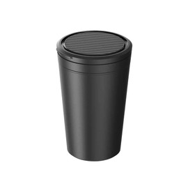 Seikou Sangyo Car Goods Ashtray EXEA Carbon Ash BK ED-237 Drink Holder Type, Black