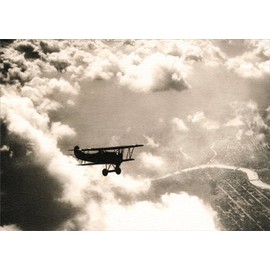 Airplane In Clouds - Avanti America Collection Encouragement Card