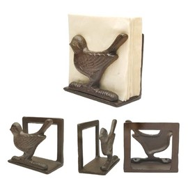 Vintage Cast Iron Napkin Holder Bird Freestanding Tissue Dispenser Decor,Tabletop Freestanding Tissue Dispenser