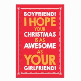 Boyfriend Christmas Card, Funny Christmas Cards Boyfriend, Xmas Card for Boyfriend, Boyfriend Christmas Card for Him Funny, Christmas Card Boyfriend, Boyfriend Christmas Cards