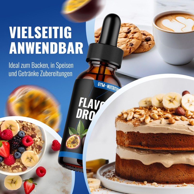 Flavour Drops 50 ml with Passion Fruit Flavour