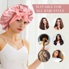 Silk Bonnet for Sleeping Women Double Layer Satin Bonnet Hair