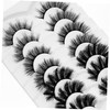 Baluue Sets Natural False Eyelashes Pack Fluffy Full Length Eyelash