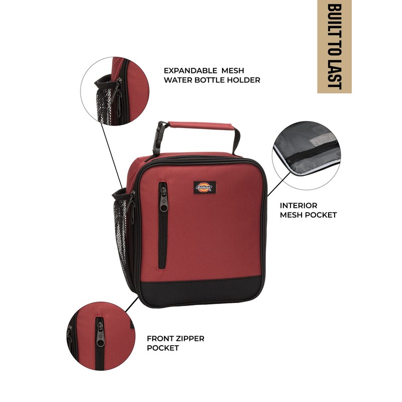 Dickies Basic Insulated Lunch Bag for Work, Thermal Reusable Office