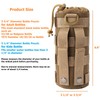 Dotacty MOLLE Water Bottle Holder Tactical Nylon Bottle Pouches Hydration