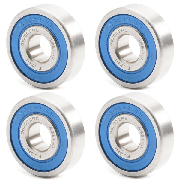 Rodamientos S6200RS de 10 x 30 x 9 mm 440C