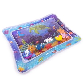 Play Project Inflatable Tummy Time Water Mat - Premium Inflatable Baby Infant Toddler Toys