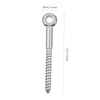 Hohopeti 6pcs Heavy Duty Eye Bolt Screws Set Self-Tapping Wood