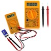White Deer Multimeter, DT-830B Amp Volt Ohm Tester Ammeter Voltmeter