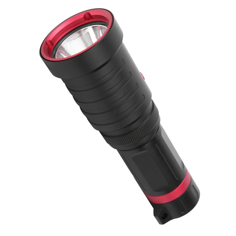 XHP70 Fixedfocus Strong Brightness Waterproof Flashlight Amphibious Diving Torch