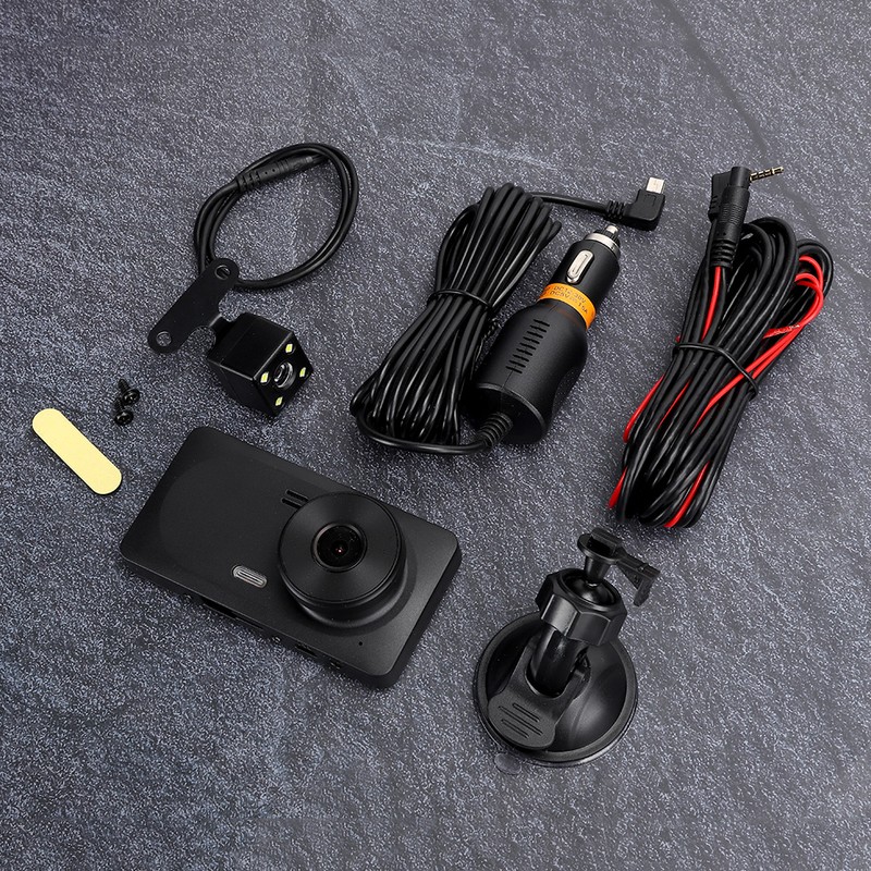 3.2in 1080P Car Video Recorder FHD 170 Degrees Dashboard DVR