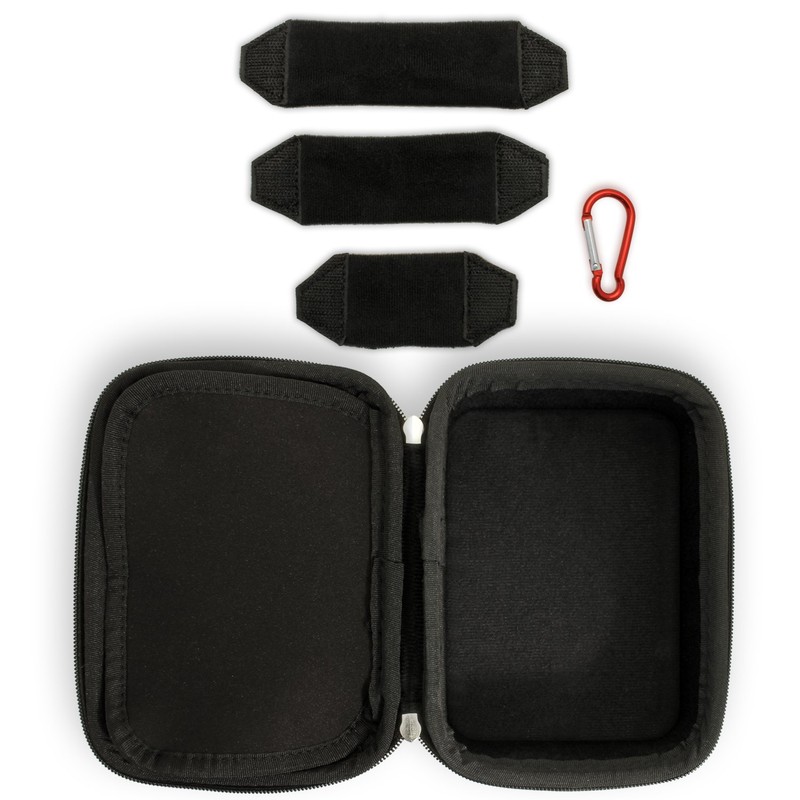 iGadgitz U5886 - Universal Action Camera Hard Storage Case - Black